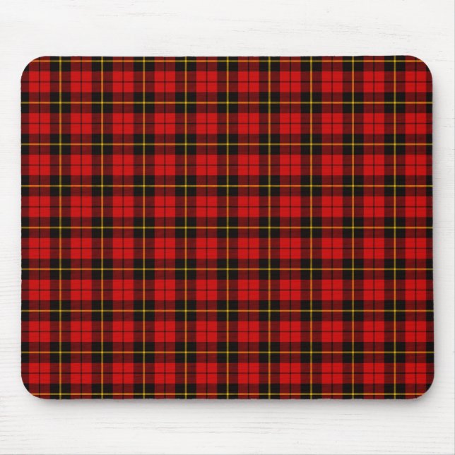 Clan-WallaceTartan Mousepad (Vorne)