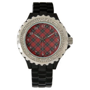 Clan-Wallacetartan-Traum-Uhr Armbanduhr