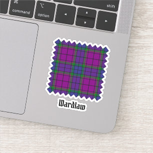 Clan Wardlaw Tartan Aufkleber