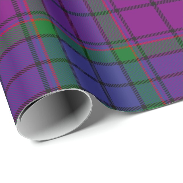 Clan Wardlaw Tartan Geschenkpapier (Rolleneckpunkt)
