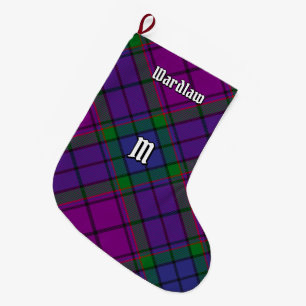 Clan Wardlaw Tartan Großer Weihnachtsstrumpf