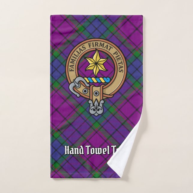Clan Wardlaw über Tartan Badhandtuch Set (Handtuch)