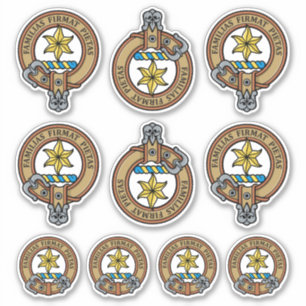 Clan Wardlaw Wappen Sticker Set