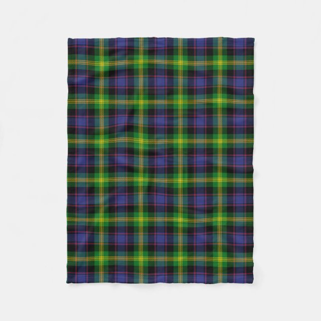Clan Watson Tartan Kariert Fleecedecke (Vorderseite)