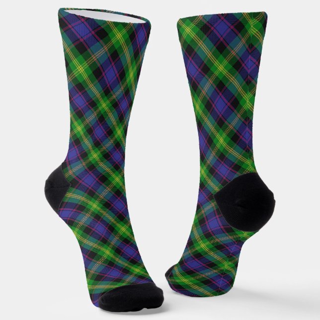 Clan Watson Tartan Socken (Gewinkelt)