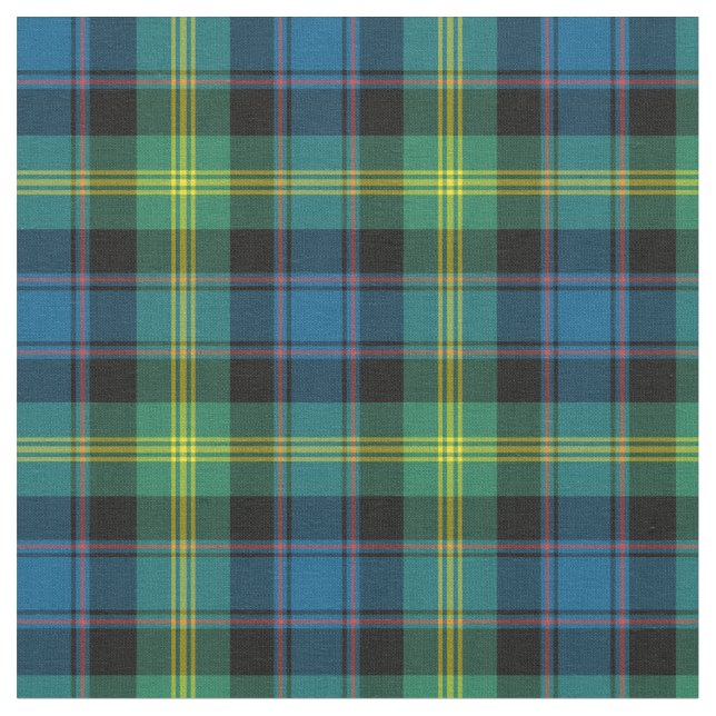 Clan Watson Tartan Stoff (Nahaufnahme)