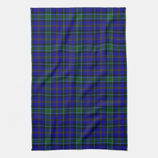 Clan Weir Tartan Kariert Geschirrtuch (Vertikal)