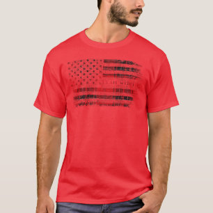 Clan Wemyss Scottish tartan, USA Flaggenkilometer, T-Shirt