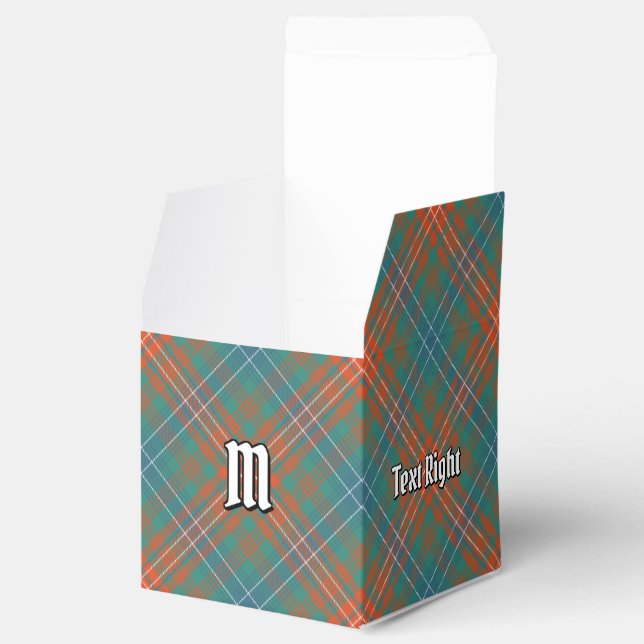 Clan Wilson Ancient Tartan Geschenkschachtel (Geöffnet)