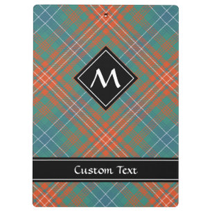 Clan Wilson Ancient Tartan Klemmbrett