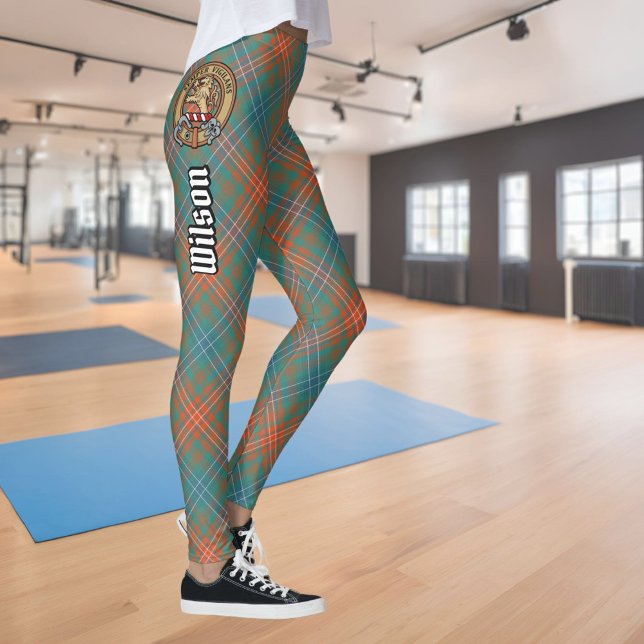 Clan Wilson Ancient Tartan Leggings (Von Creator hochgeladen)