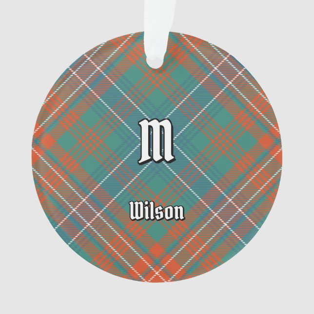 Clan Wilson Ancient Tartan Ornament (Vorderseite)