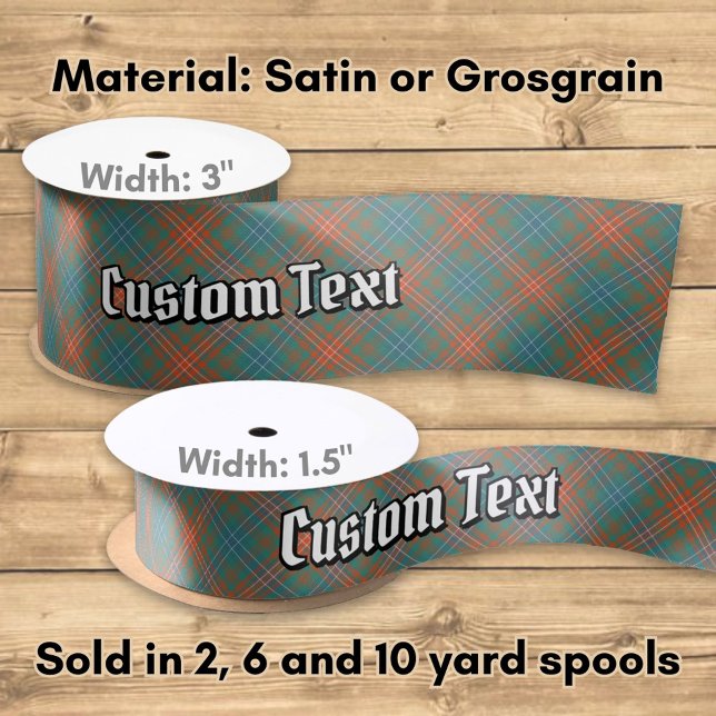 Clan Wilson Ancient Tartan Satinband (Von Creator hochgeladen)