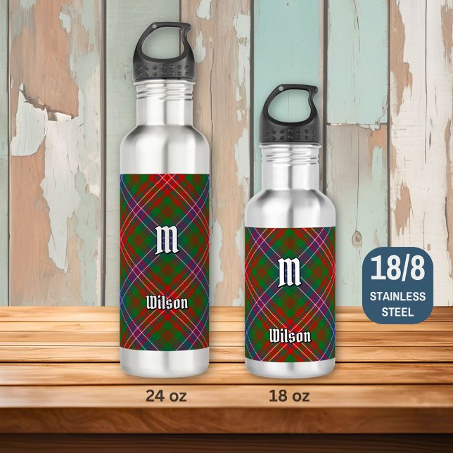 Clan Wilson Modern Tartan Edelstahlflasche (Von Creator hochgeladen)