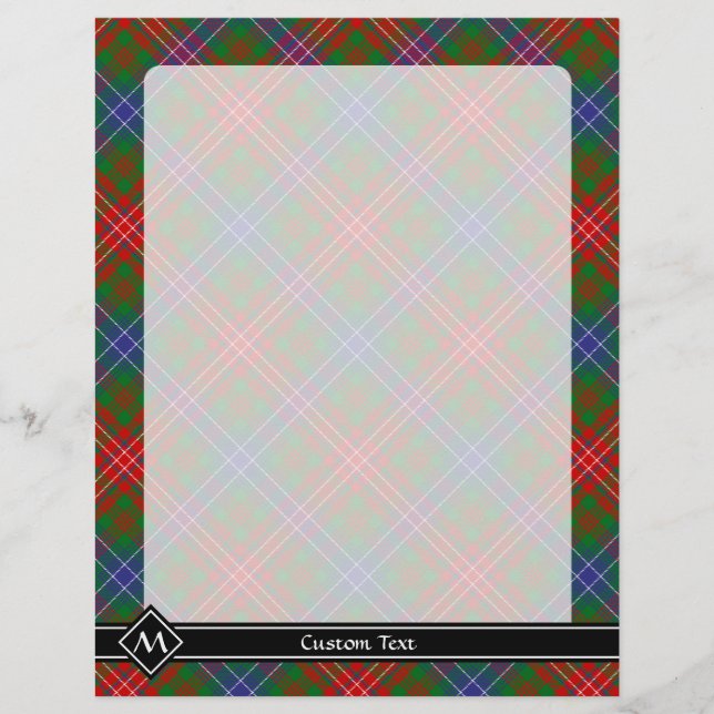 Clan Wilson Modern Tartan Flyer (Vorne)
