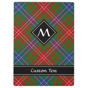 Clan Wilson Modern Tartan Klemmbrett