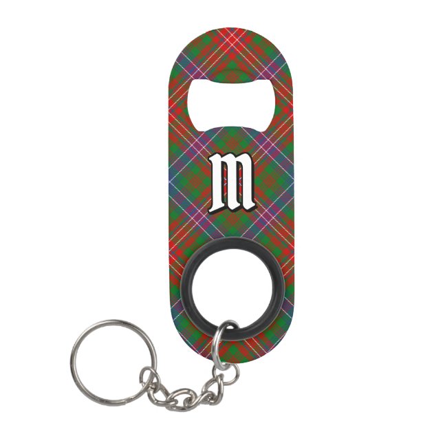 Clan Wilson Modern Tartan Mini Flaschenöffner (Vorderseite)