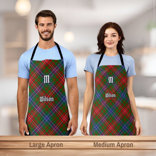 Clan Wilson Modern Tartan Schürze (Von Creator hochgeladen)