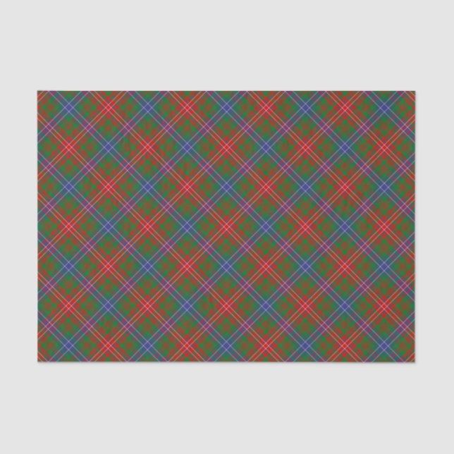 Clan Wilson Modern Tartan Seidenpapier (Vorderseite)
