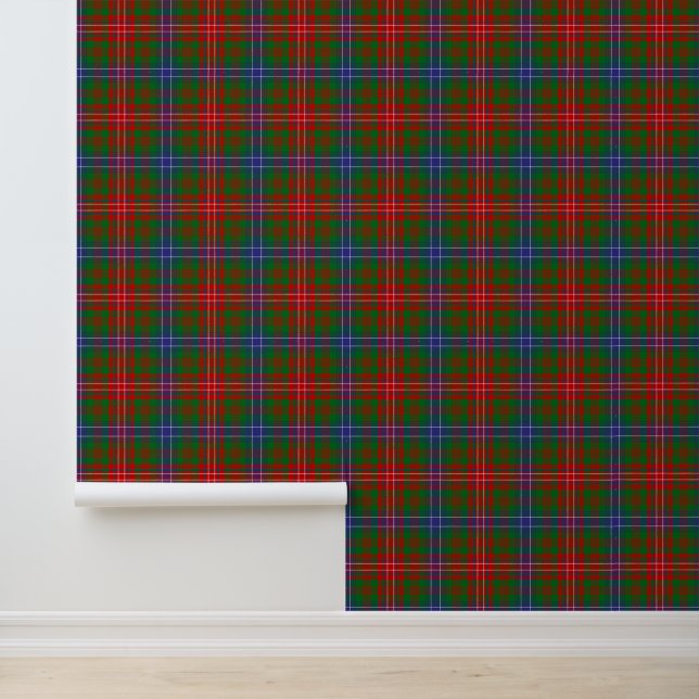 Clan Wilson Modern Tartan Tapete (Anwendung)