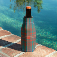 Clan Wilson Turquoise Orange Kariert Tartan