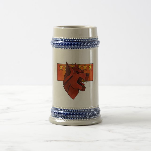 Clan-Wolf Stein Bierglas (Mittel)