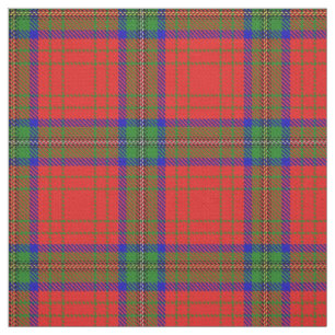Clan Wood rotes Kleid schottischer Tartan Karo Sto Stoff