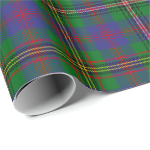 Clan Wood Tartan Geschenkpapier