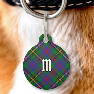 Clan Wood Tartan Haustiermarke