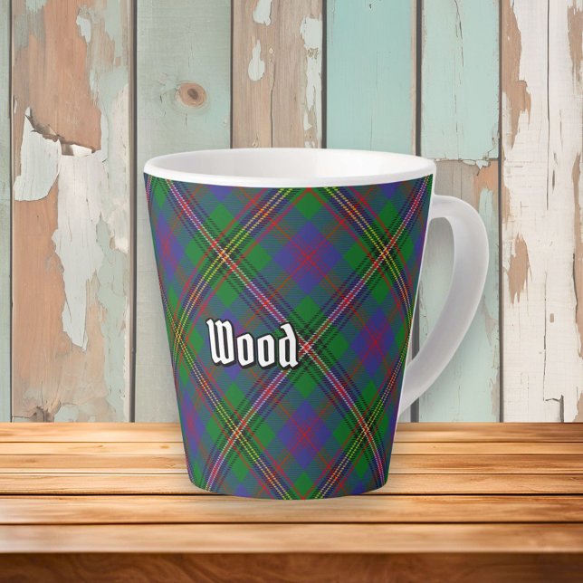 Clan Wood Tartan Milchtasse (Von Creator hochgeladen)