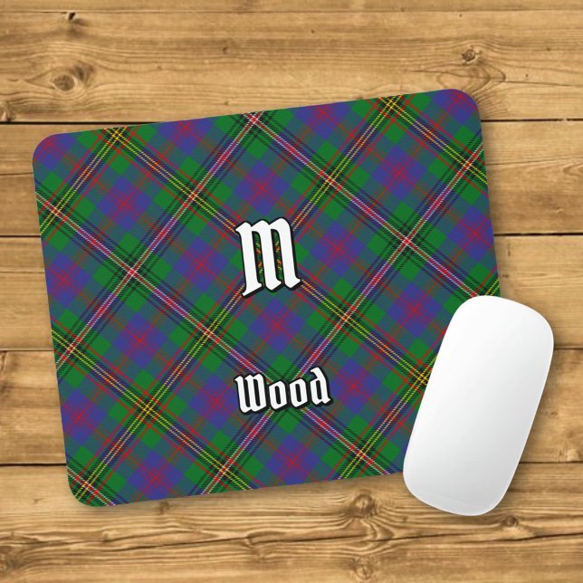 Clan Wood Tartan Mousepad (Von Creator hochgeladen)