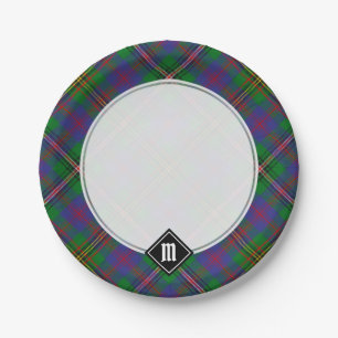 Clan Wood Tartan Pappteller