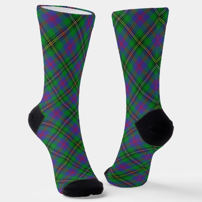 Clan Wood Tartan Socks Socken (Gewinkelt)