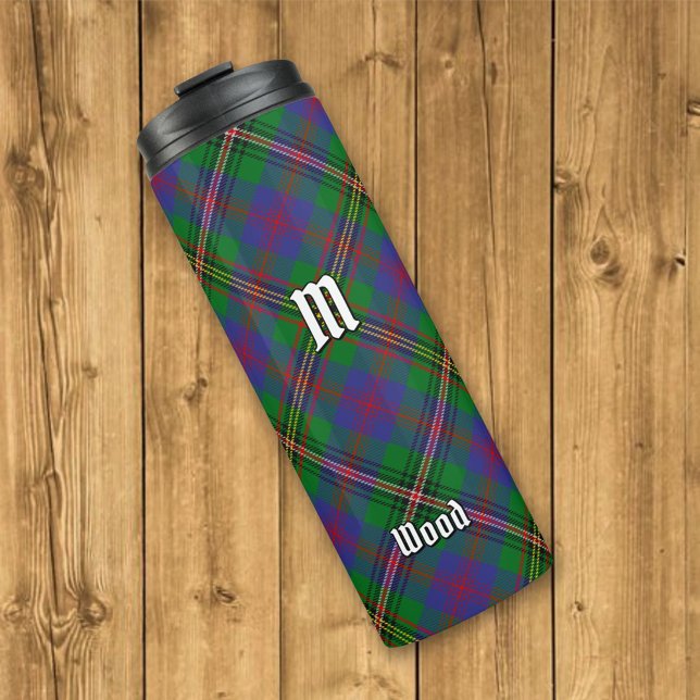 Clan Wood Tartan Thermosbecher (Von Creator hochgeladen)