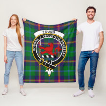 Clan Young Modern Tartan Kariert