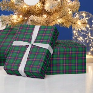 Clan Young Tartan Kariert Geschenkpapier