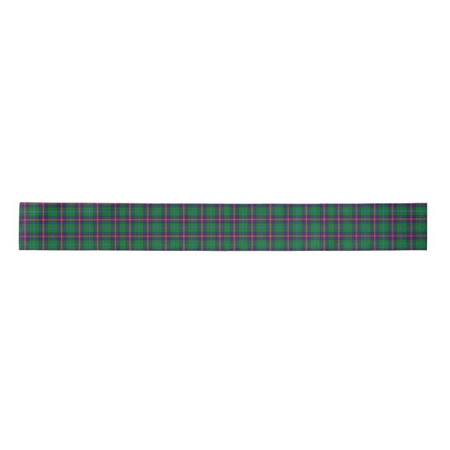 Clan Young Tartan Kariert Satinband (Vorderseite)