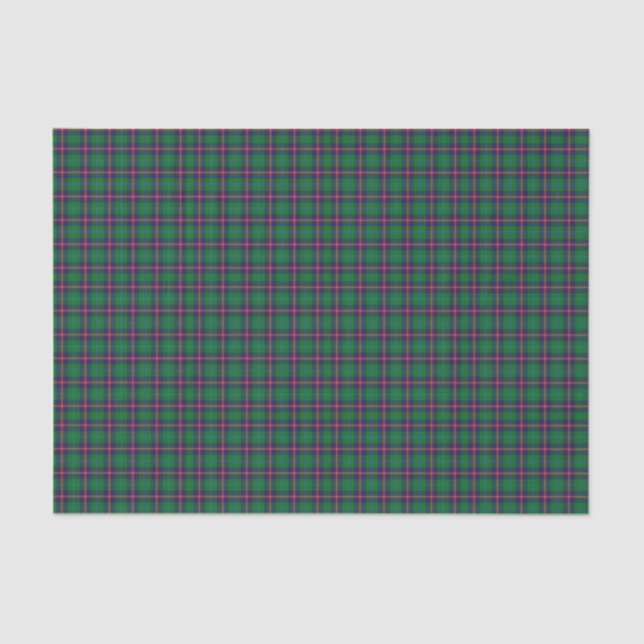 Clan Young Tartan Kariert Seidenpapier (Vorderseite)