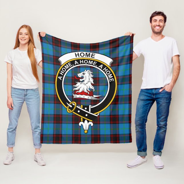 Clan Zuhause Ancient Tartan Kariert Fleecedecke (Beispiel)
