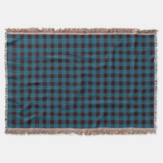 Clan Zuhause Tartan Decke (Vorderseite)