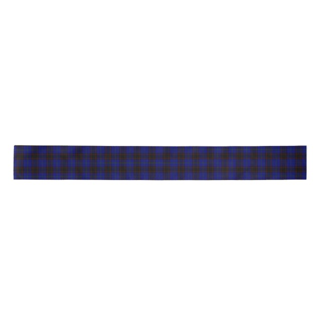 Clan Zuhause Tartan Satinband (Vorderseite)