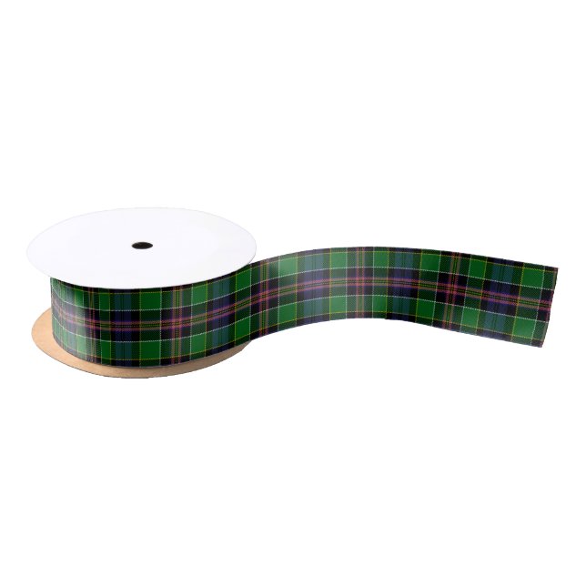 ClanAllisonTartan Satinband (Spule)