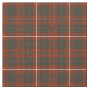 ClanBruce verwitterter Tartan Stoff