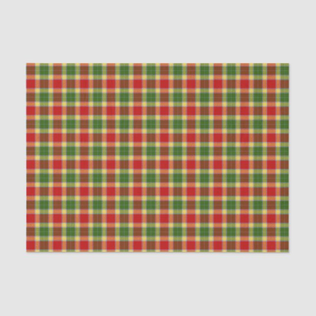 ClanGibsonTartan Seidenpapier (Vorderseite)