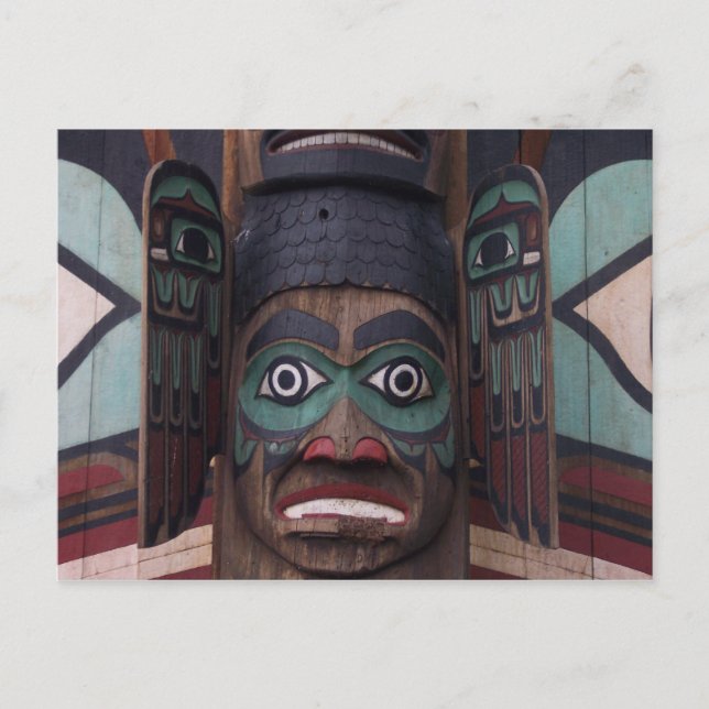 Clanhalle Postkarte (Vorderseite)