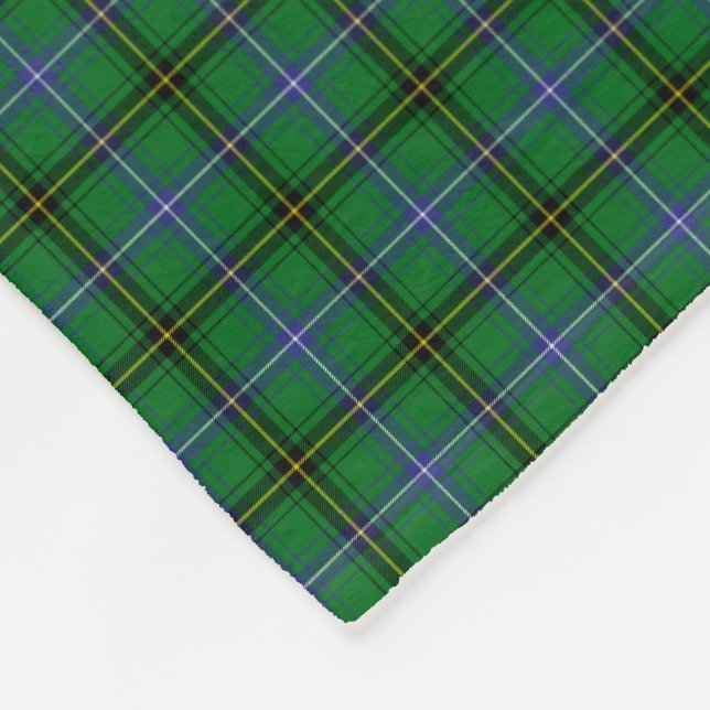 ClanHendersonTartan Fleecedecke (Ecke)