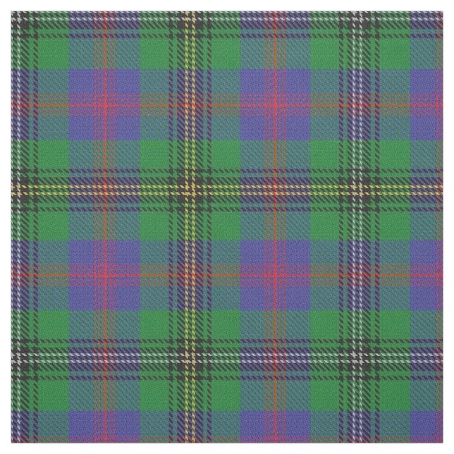 Clanhölzerner schottischer Tartan-kariertes Gewebe Stoff (Muster)