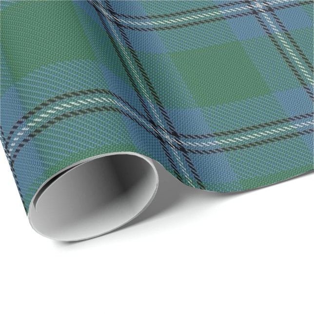 ClanIrvine Irwin ScottishTartan Geschenkpapier (Rolleneckpunkt)