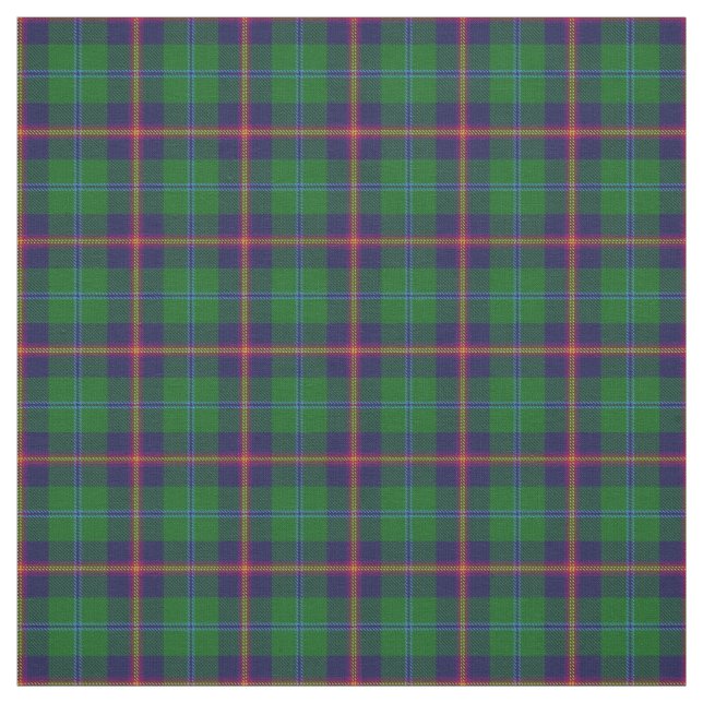 Clanjunger schottischer Tartan-kariertes Gewebe Stoff (Muster)
