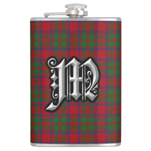 ClanMacKintosh McIntosh Tartan-alte Flachmann